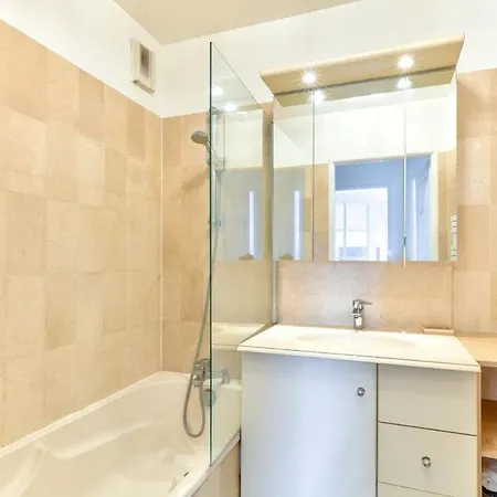 Apartamento 1br Flat With Balcony View Of The Eiffel Tower